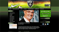 Desktop Screenshot of ksasoccer.com